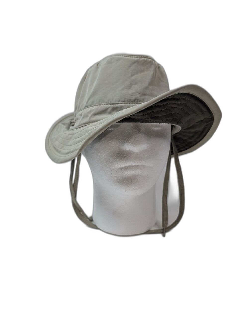 Henschel Hat Co Safari Boonie Hat Tan Wide Brim Outdoor Hiking Fishing USA Large